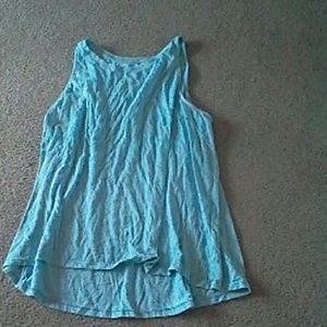 Blue tank top